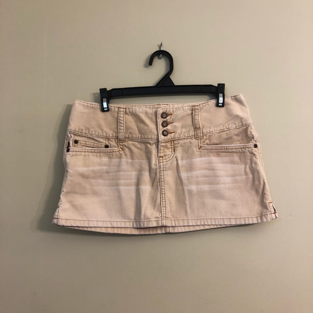 Abercrombie and Fitch corduroy mini skirt